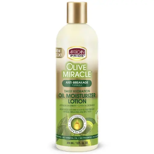 [5812] African pride Olive Miracle Maximum Strengthening Moisturizer Lotion 12oz