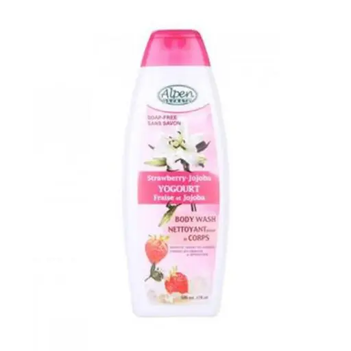 [6131] Alpen Body Wash Strawberry jojoba 500ml