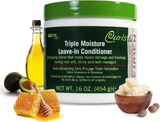 [22630] Curls & Natural Triple Moisture Leave In Conditioner 16oz