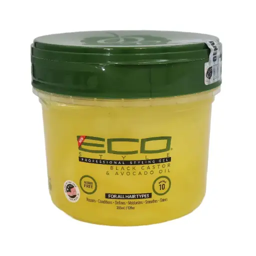 [24667] Eco style Styling Gel Black Castor & Avocado 12 oz