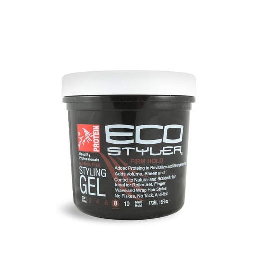 [12668] Eco styler Styling Gel Protein Black 24oz