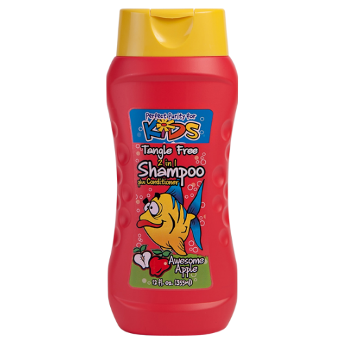 [17887] Perfect Purity kids 2in1 Shampoo + Conditioner Awesome Apple 12oz