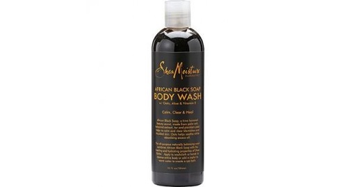 [15295] Shea Moisture African Black Soap Body Wash 384ml