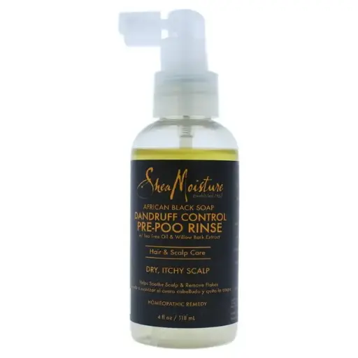 [15302] Shea Moisture African Black Soap Dandruff Control Pre-Poo Rinse 118ml