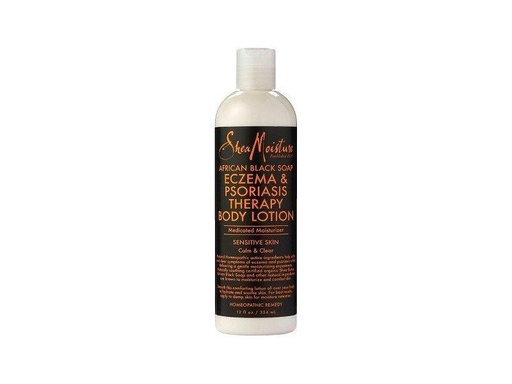 [17869] Shea Moisture African Black Soap Eczema & Psoriasis Body Lotion 354ml