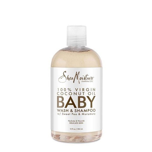 [15304] Shea Moisture Baby Shampoo Extra Mild Wash & Shampoo 384ml