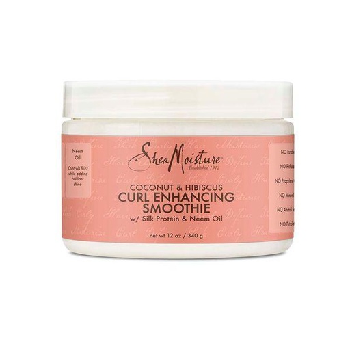 [15380] Shea Moisture Coconut & Hibiscus Curl Enhancing Smoothie 340g