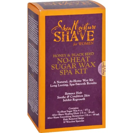 [15964] Shea Moisture Honey & Black Seed Sugar Wax Spa Kit 