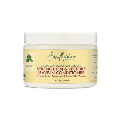 [24657] Shea Moisture Jamaica Black Castor Oil Strengthen & Restore Leave-in Conditioning 340ml