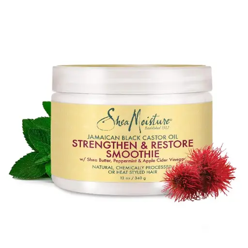 [21629] Shea Moisture Jamaica Black Castor Oil Strengthen & Restore Smoothie 340g