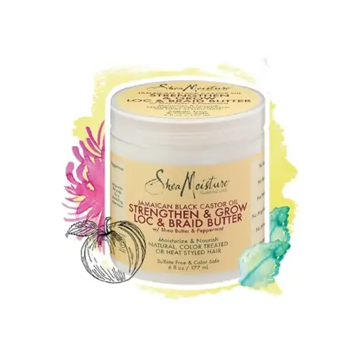 [21637] Shea Moisture Jamaican Black Castor Oil Strengthen & Restore Loc & Braid Butter 236ml