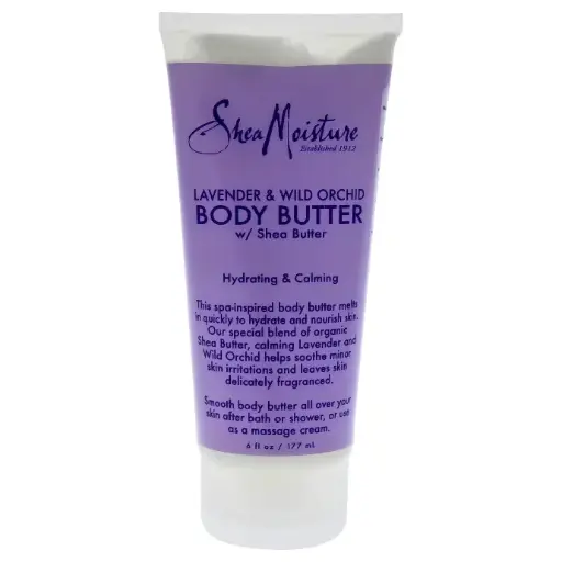 [15317] Shea Moisture Lavender & Wild Orchid Body Butter 177ml