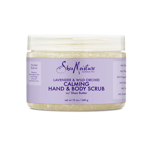 [15319] Shea Moisture Lavender & Wild Orchid Body Scrub 230g