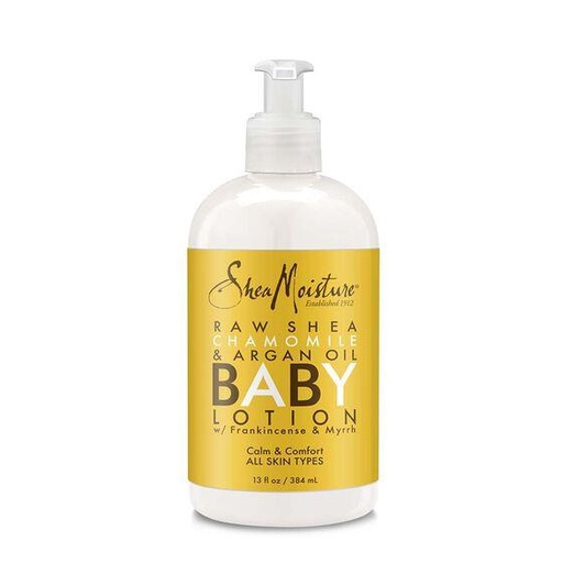 [15285] Shea Moisture Raw Shea Chamomile & Argan Oil Baby Healing Lotion 384ml