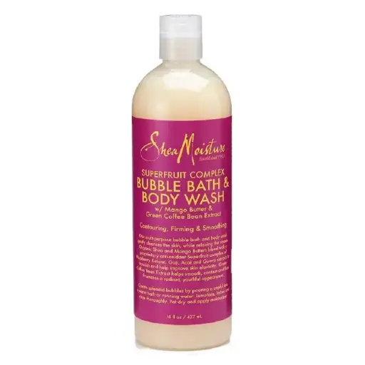 [15332] Shea Moisture Superfruit Complex Bubble Bath & Body Wash 437ml