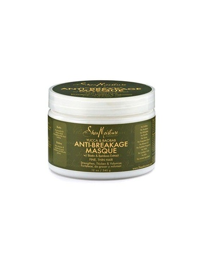 [15357] Shea Moisture Yucca  Plantain Anti-Breakage Strengthening Masque 340g