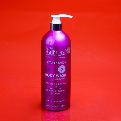 [23355] Shine Glow Half Cast Body Wash With Tumeric 