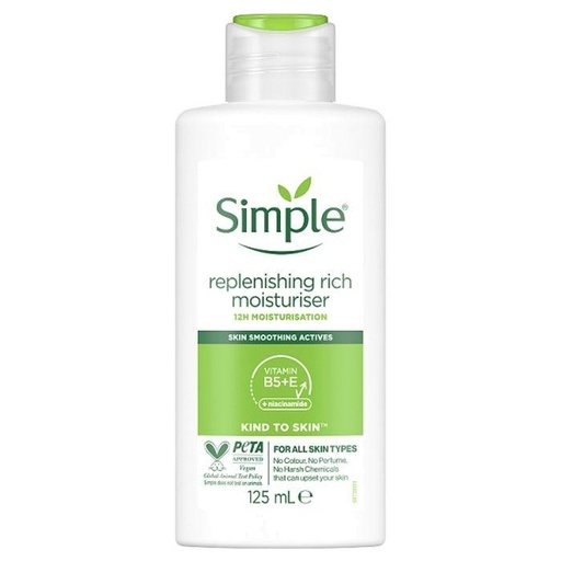 [24045] Simple Replenishing Rich Moisturiser 125ml