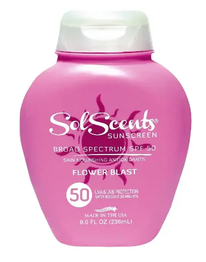 [10168] Sol Scents Broad Spectrum Spf 50 Flower Blast 236ml