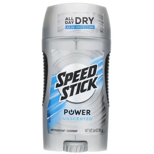 [17401] Speed Stick Deodorant Stick Anti perspirant Unscented 3oz