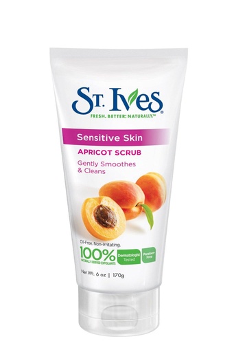 [9252] St. Ives Apricot Scrub Sensitive Apricot 6oz