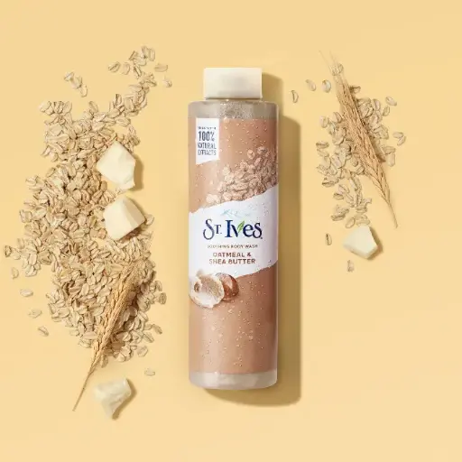 [10342] St. Ives Body Wash Oatmeal & Shea butter 22oz