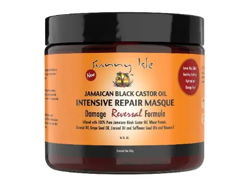 [21578] Sunny Isle Jamaican Black Castol Oil Intensive Repair Masque 16oz