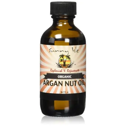 [21596] Sunny Isle Organic Argan Nut Oil Organic Argan Nut Oil 1oz