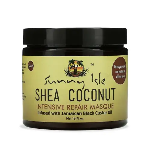 [21598] Sunny Isle Shea Coconut Intensive Repair Masque 16oz