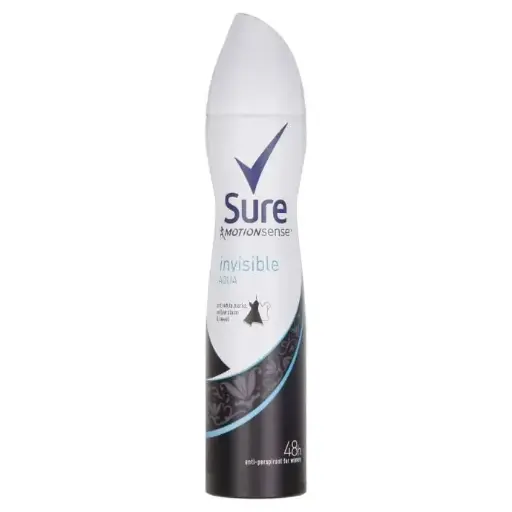 [18487] Sure 48h Spray For Men 48h Invisible Aqua 250ml