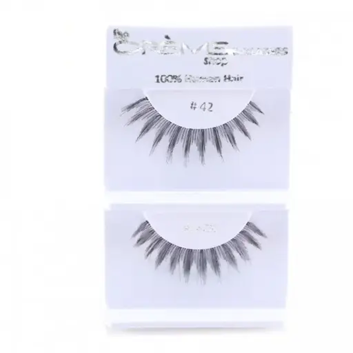 [10943] The Creme shop Eyelashes 42 Black 