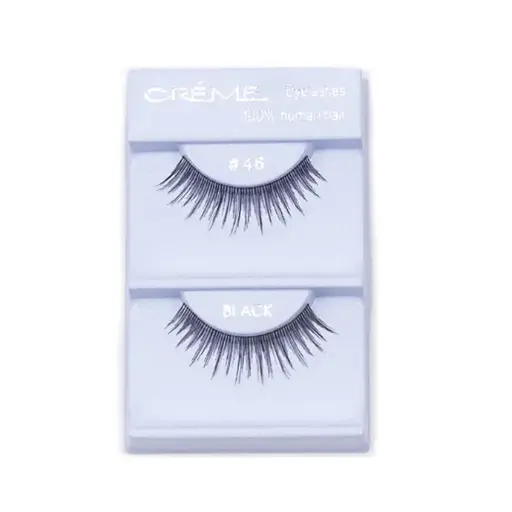 [10938] The Creme shop Eyelashes 46 Black 