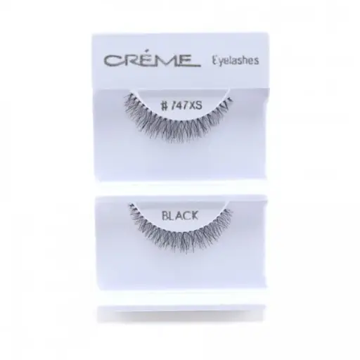 [12874] The Creme shop Eyelashes 747xS Black 