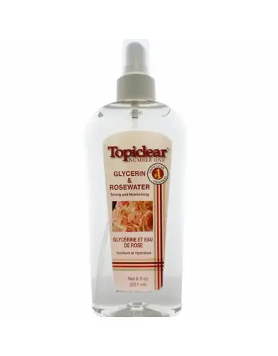 [20058] Topiclear Glycerin Rose Water 8oz