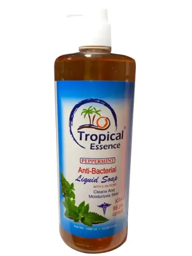 [22089] Tropical Essence Anti Bacterial Liquid Soap Peppermint 1000ml