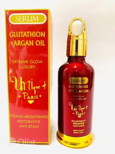 [23294] Unique+Paris Glutathione + Argan Oil Serum Extreme Glow Luxury 50ml