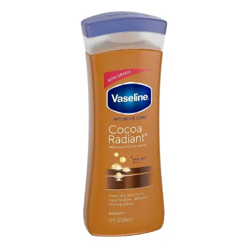 [21918] Vaseline Body Lotion Intensive Care Cocoa Butter Radiant 10oz