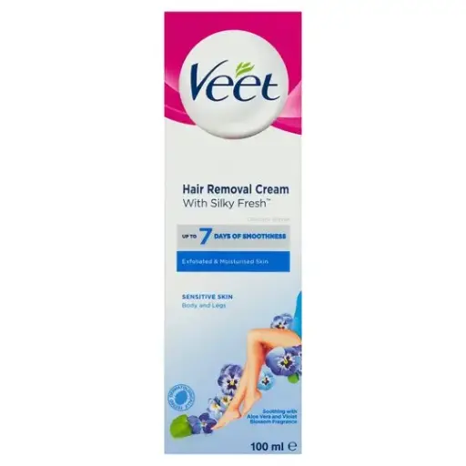 [18701] Veet Hair Removal Cream Sensitive Skin 100 ml