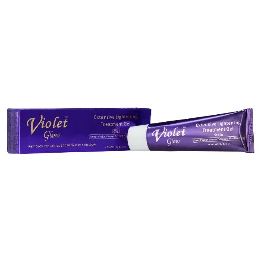 [13522] Violet Glow Extensive Lightening Treatment Gel 30gr