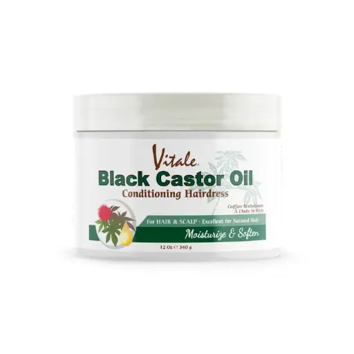 [23385] Vitale Conditioning Hairdress Black Castor 12oz