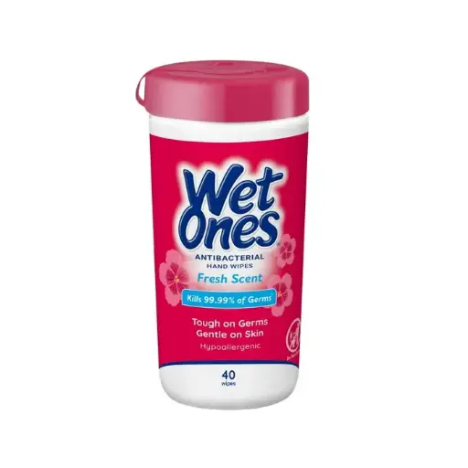 [10853] Wet ones Fresh Scent  Antibacterial Kills