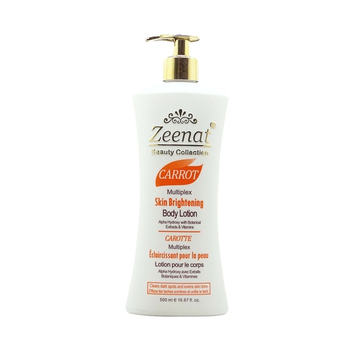 [22202] Zeenat Skin Brightening Carrot Lotion 500ml