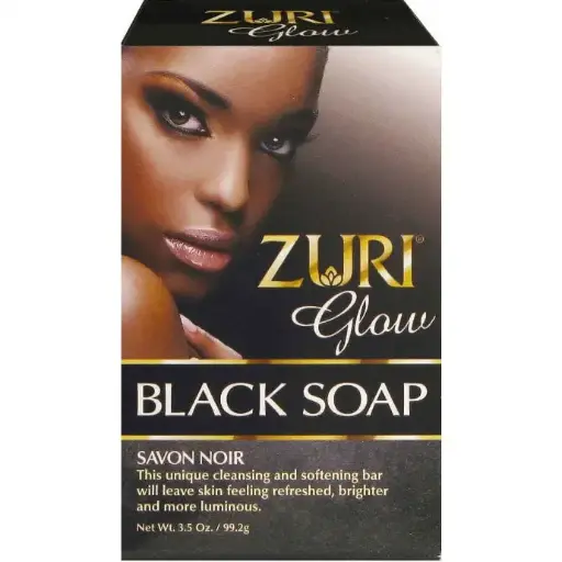 [13497] ZURI Glow Black Soap 