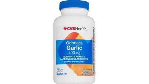 [24979] CVS Garlic Supports Heart & Cardiovascular Health