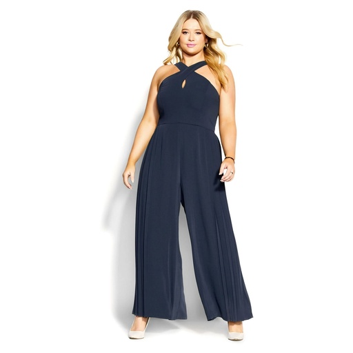 [27348137] Gidi Chic plus Size Jumpsuit