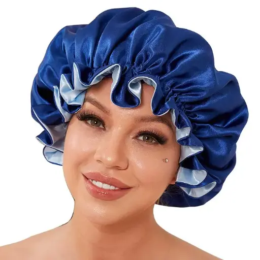 [19375177] Gidi Chic Satin Hair Bonnet