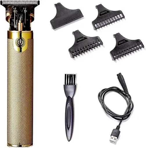 [25093] Red By Kiss Precision Blade Cordless Trimmer Gold CT11