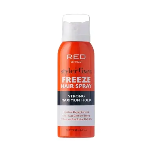 [25085] Red By Kiss Styler Fixer Freeze Hair Spray Strong Max Hold SS02