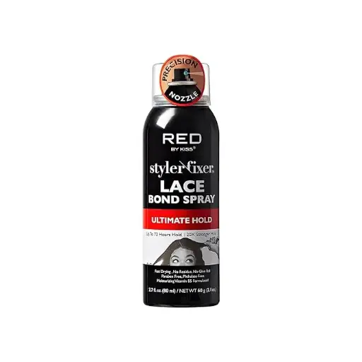 [25087] Red By Kiss Styler Fixer Lace Bond Spray Adhesive Extreme Hold SS03